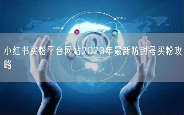 小红书买粉平台网站2023年最新防封号买粉攻略